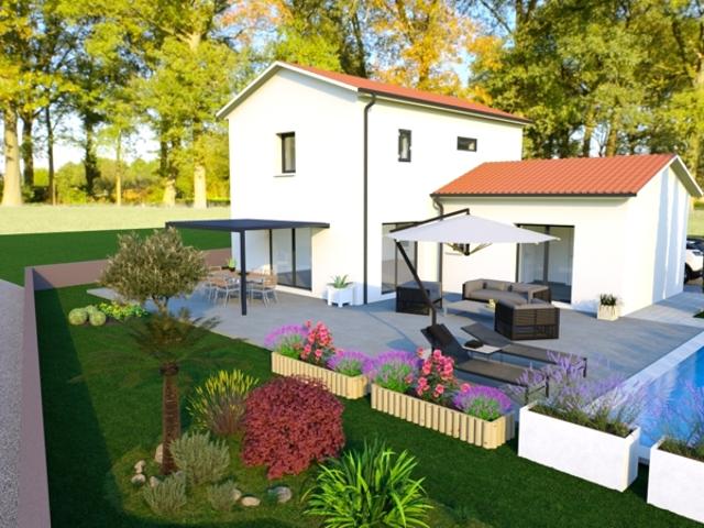 Maison 90M² terrain 1500M²