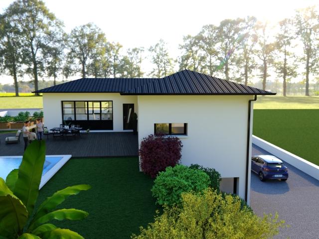 Maison 90M² terrain 1500M²