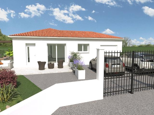 Maison 90M² terrain 560M²