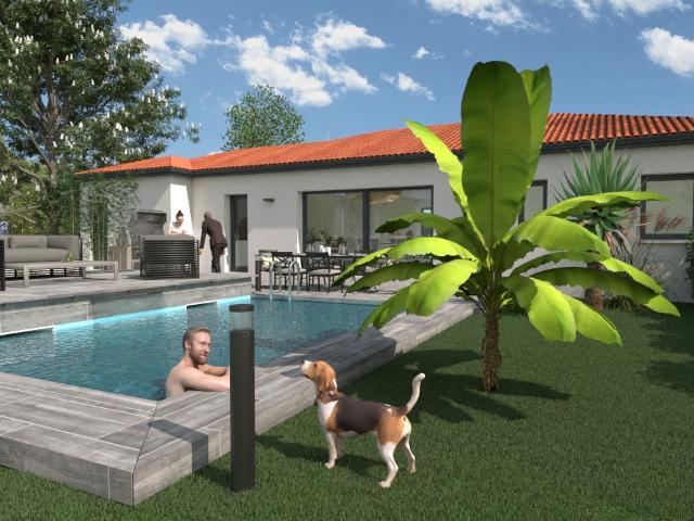 Maison 90M² terrain 800M²