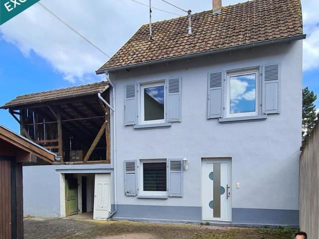 Maison 90m², 3 chambres et jardin