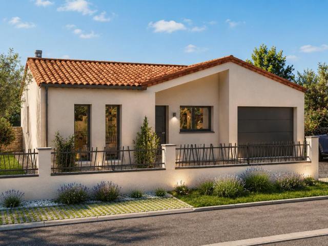 Maison 91 m² 3 chambres + Terrain de 471 m² à Chavagnes En Paillers