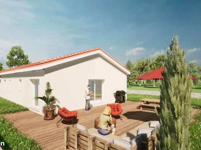 Maison 91 m² avec terrain à ANDREZIEUX BOUTHEON 42