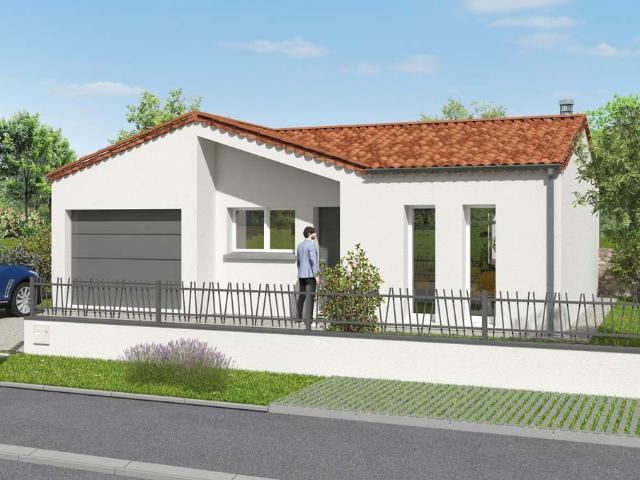 Maison 91m² 3chambres + Terrain de 305 m² à saint georges du bois