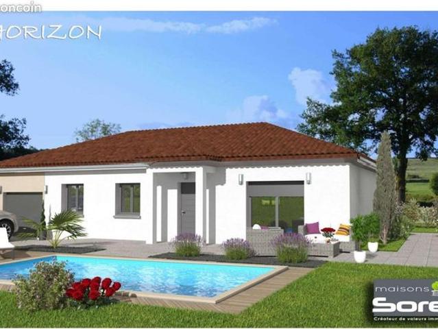 Maison 92 m² avec terrain à SAINT ANDRE SUR VIEUX JONC 01
