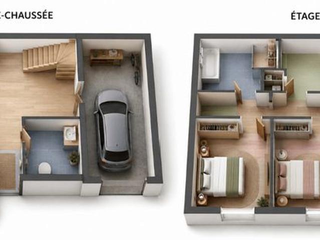 Maison 92 m² Saint Sauveur Des Landes