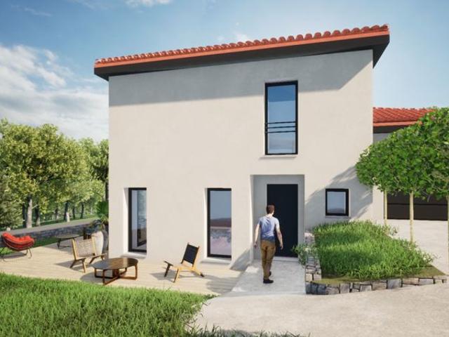 Maison 93 m² avec terrain à VEAUCHE 42