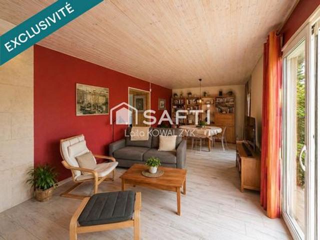 Maison 93 m² – grand séjour – garage + mezzanine – proche gare