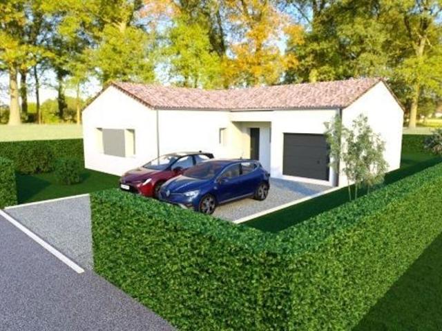 Maison 94.13 m² avec terrain à GRANDCHAMPS DES FONTAINES 44