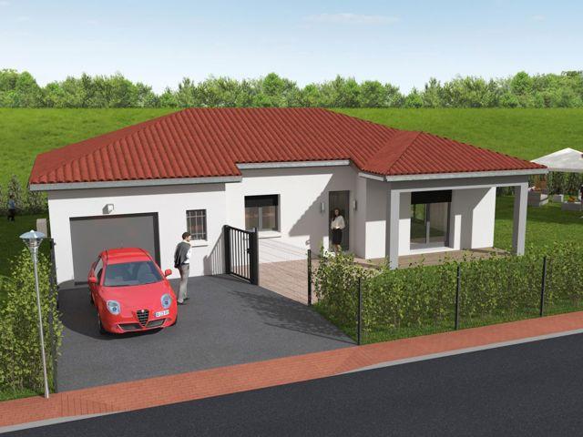 Maison 94.28 m² avec terrain à TIGNIEU JAMEYZIEU 38