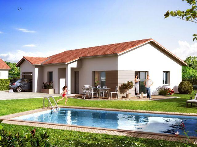 Maison 94.55 m² avec terrain à MONTALIEU VERCIEU 38