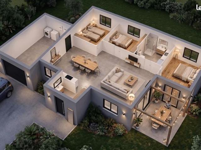 Maison 95 m² Dourdain