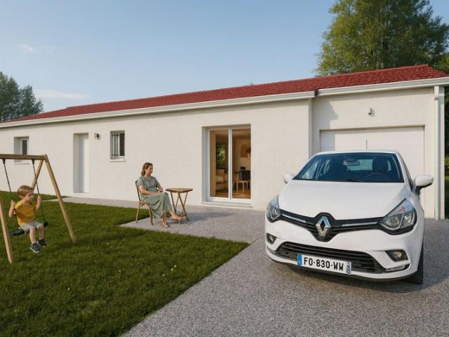 Maison 96 m² avec terrain à BEAUREGARD VENDON 63