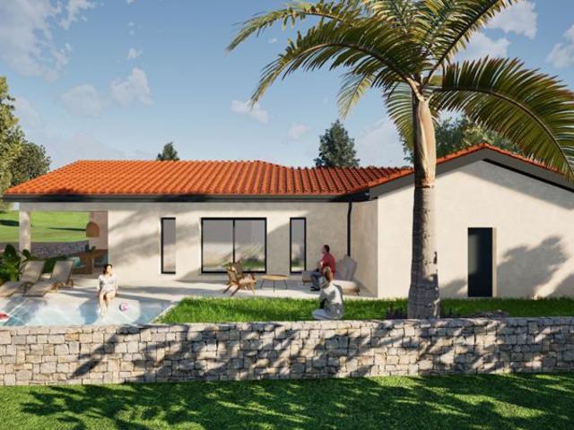 Maison 97 m² avec terrain à VEAUCHE 42