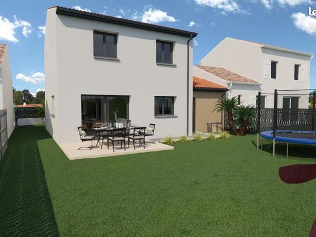 Maison 98 m² avec garage sur 337 m² de terrain viabilisé