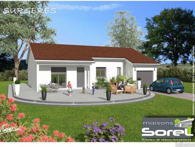 Maison 98 m² avec terrain à VILLEREVERSURE 01