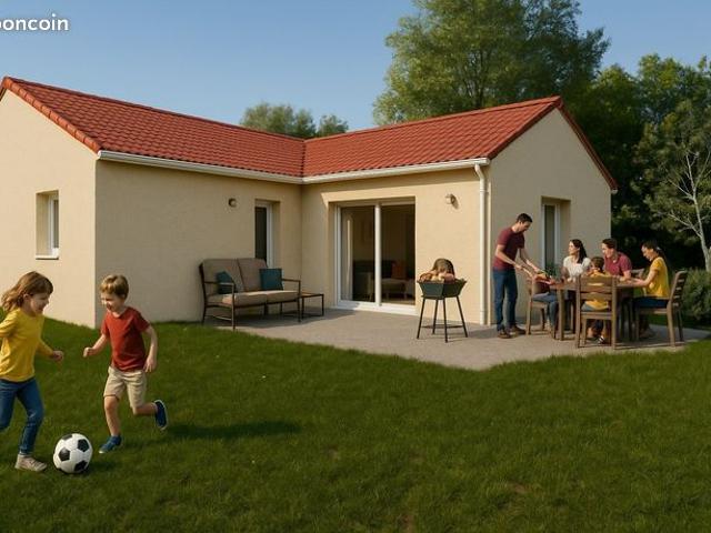 Maison 99 m² habitables + garage 18 m²avec terrain à VITRAC 63