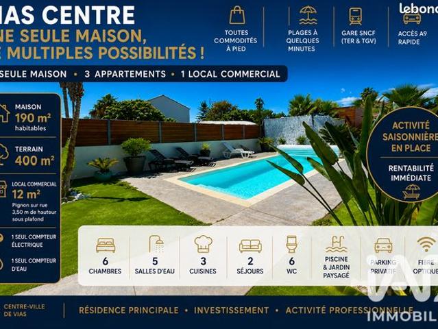 Maison 9 pièces 195 m²
