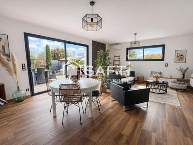 Maison cocon contemporaine avec piscine