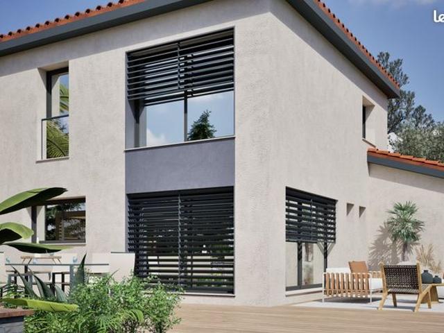 Maison contemporaine 4 chambres avec terrain de 1100 m² à VEAUCHE 42