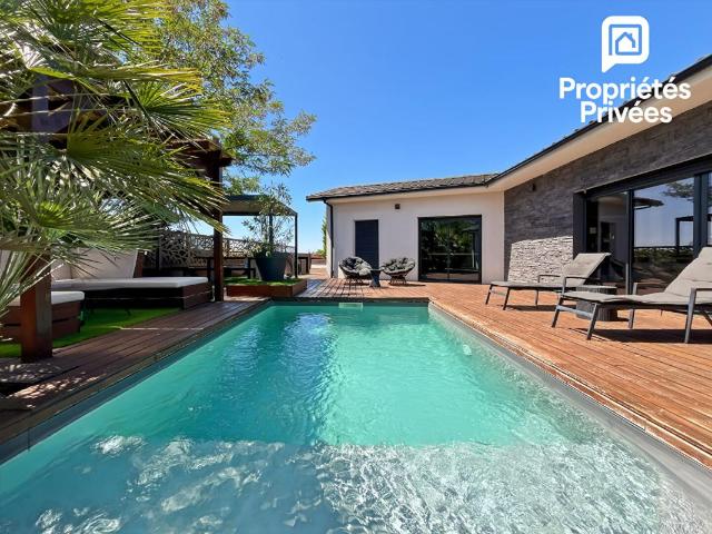 Maison contemporaine 120 m² avec piscine Artigues près Bordeaux