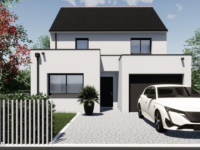 Maison contemporaine 120 m² – Goven