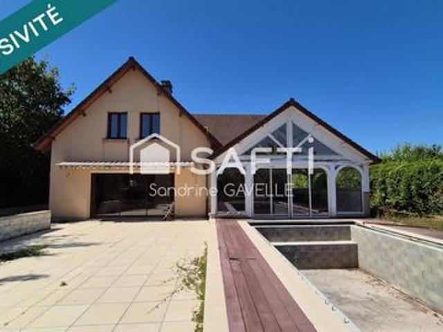 Maison contemporaine 185 m² – 4 chambres – Terrain 1 165 m² – Grange l’Évêque