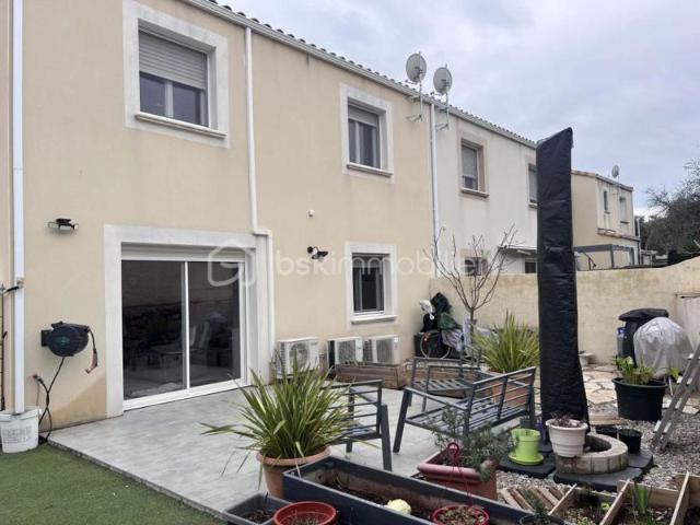 Maison contemporaine 2014 de type T4 R+1 de 85 m 3 chambres sans travaux