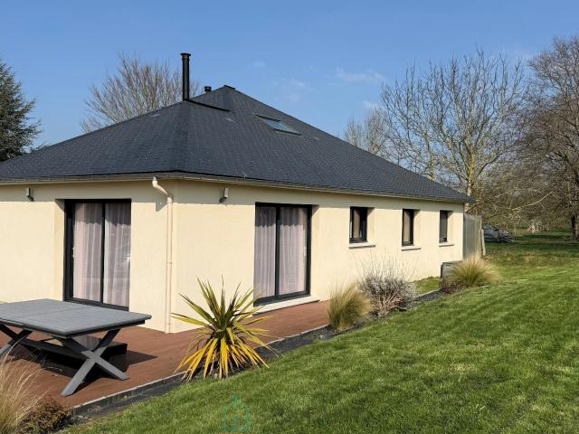 Maison contemporaine 2019 – Plain pied – 5 chambres – Cadre exceptionnel