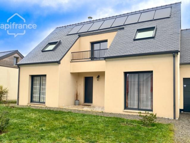 Maison contemporaine 2023, 120 m, 4 chambres Port Folleux à Nivillac 56130