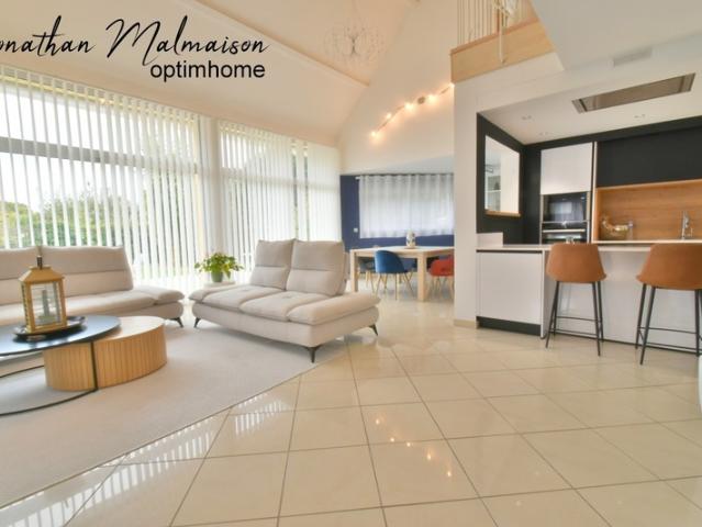 ? MAISON CONTEMPORAINE – 220 m² + APPARTEMENT INDÉPENDANT 40 m² – PROCHE ÉVREUX, ÉCOLES À PIED