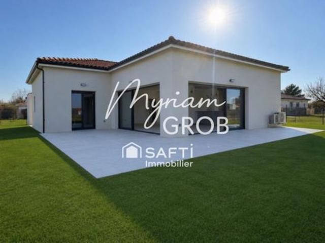 Maison contemporaine T4 neuve de 135 m² – Belles Prestations – Frais de notaire réduits –