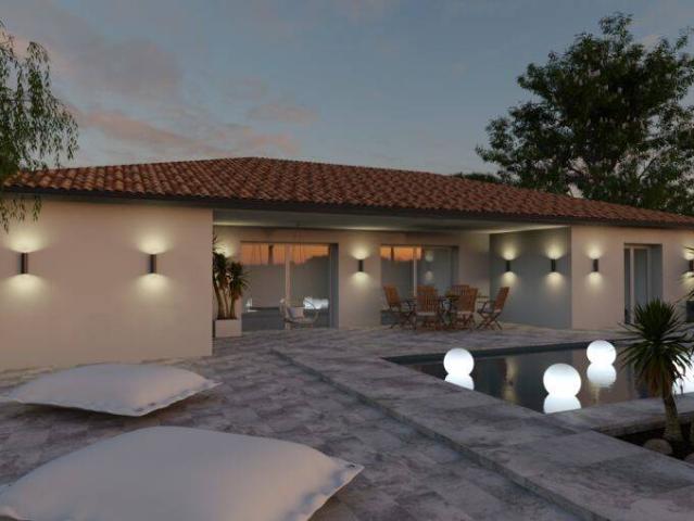 Maison contemporaine à bâtir à Sanguinet – 104 m² sur grand terr