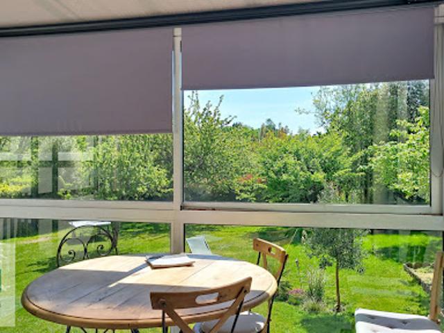 Maison contemporaine avec jardin