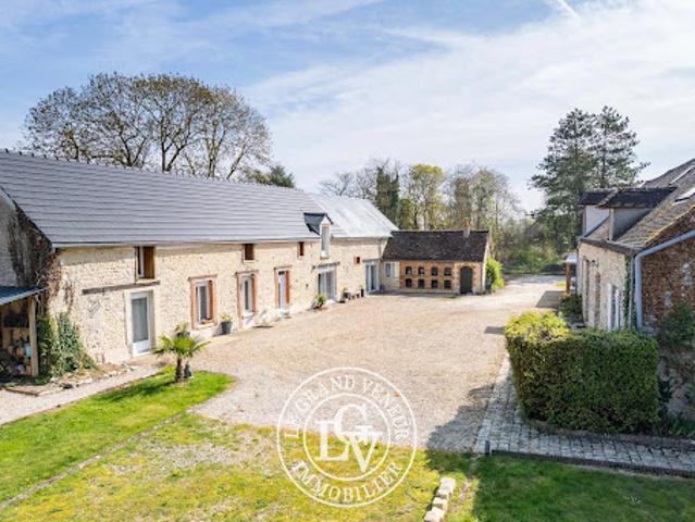 Maison contemporaine avec jardin