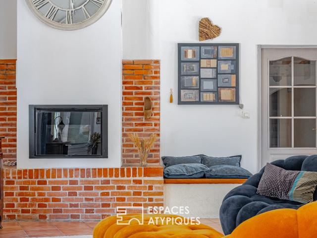 Maison contemporaine avec piscine 280m² Yvoy le Marron