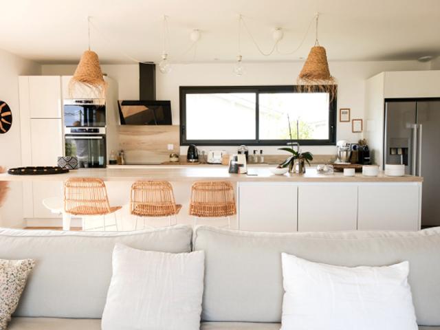 Maison contemporaine avec piscine à vendre sur le Port de Meyran GUJAN