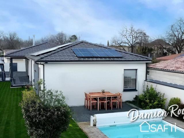 Maison contemporaine avec piscine à Moulis en médoc