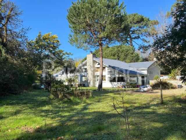 Maison contemporaine avec piscine et appartement indépendant