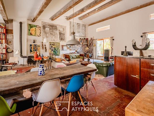 Maison contemporaine avec terrasse