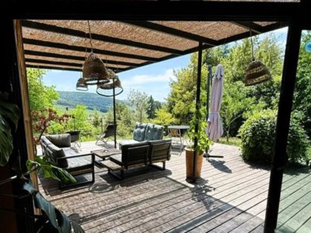 Maison contemporaine avec vue panoramique dans les Hautes Côtes de Nuits