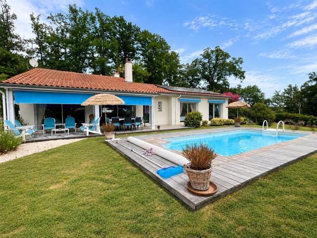 Maison contemporaine de 145 m² — 3 chambres, dépendance et p. 130m² Bergerac