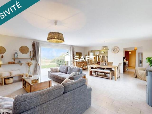 Maison contemporaine de plain pied