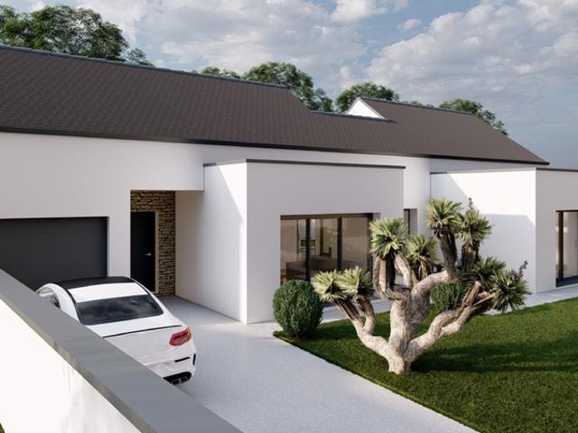 MAISON CONTEMPORAINE PLAIN PIED 114 m² GRAND CHAMP CENTRE