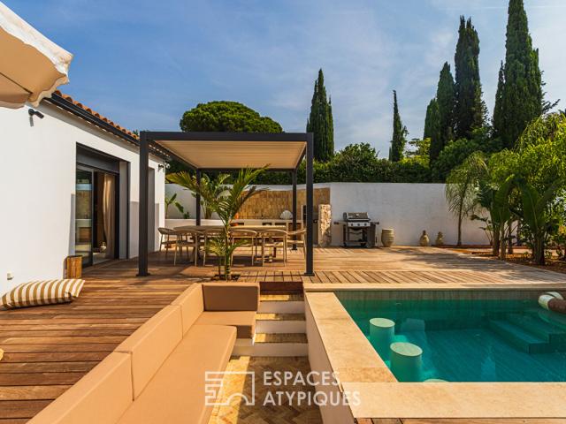 Maison contemporaine et design avec piscine