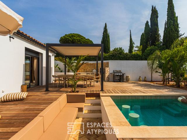 Maison contemporaine et design avec piscine
