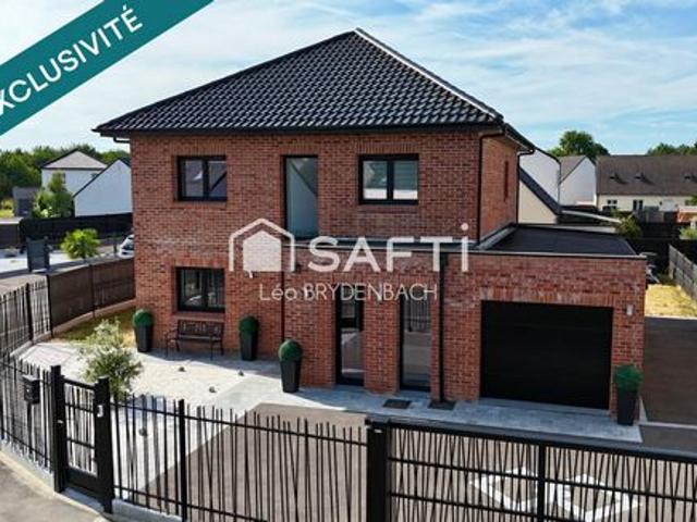Maison contemporaine individuelle 145 m2 4ch Denain/Gerberas