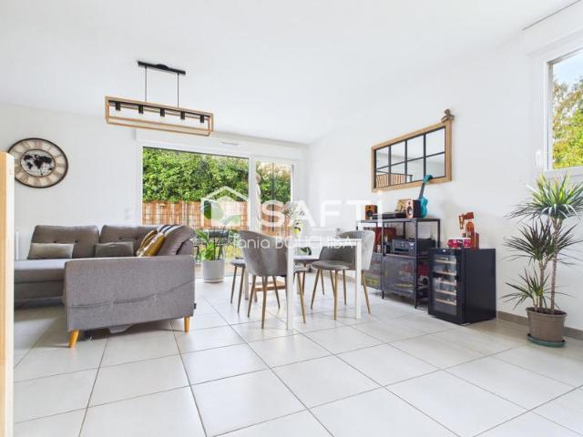 Maison contemporaine 2024, jardin intime