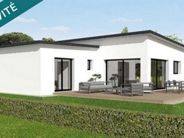 Maison contemporaine neuve 2026 à Moguériec – la mer et le port à pied