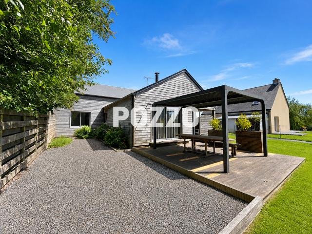 Maison Contemporaine Orval Sur Sienne, 140.8 m2, 3ch, plain pied à 10min de Coutances